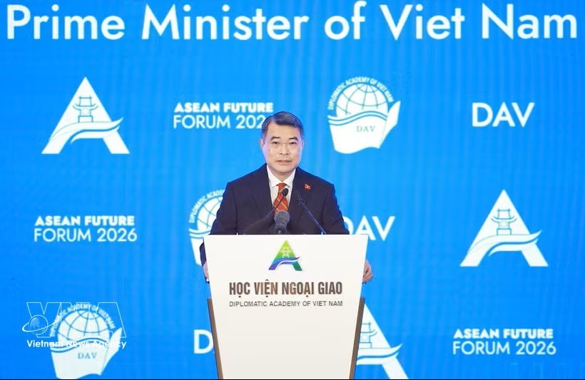 越南政府总理黎明兴出席并发表重要讲话。图：越通社