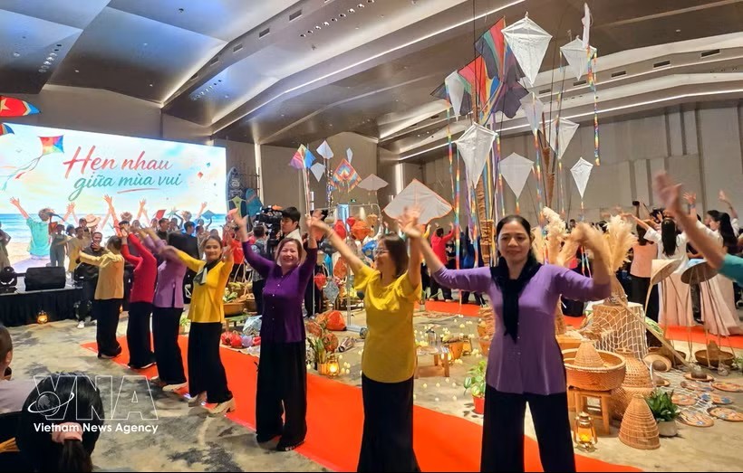 即将在2026年岘港享受盛会亮相的文艺表演节目。图：越通社