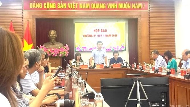 文体与旅游部的例行记者会现场。图：《人民报》
