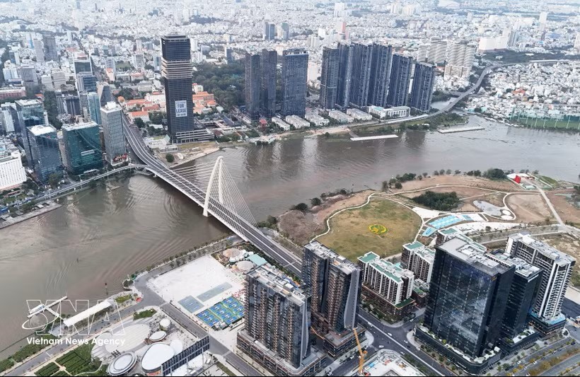 胡志明市是一片汇聚多元文化之地。图：越通社