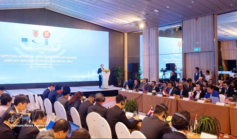 2026年东盟法律论坛现场。图：越通社