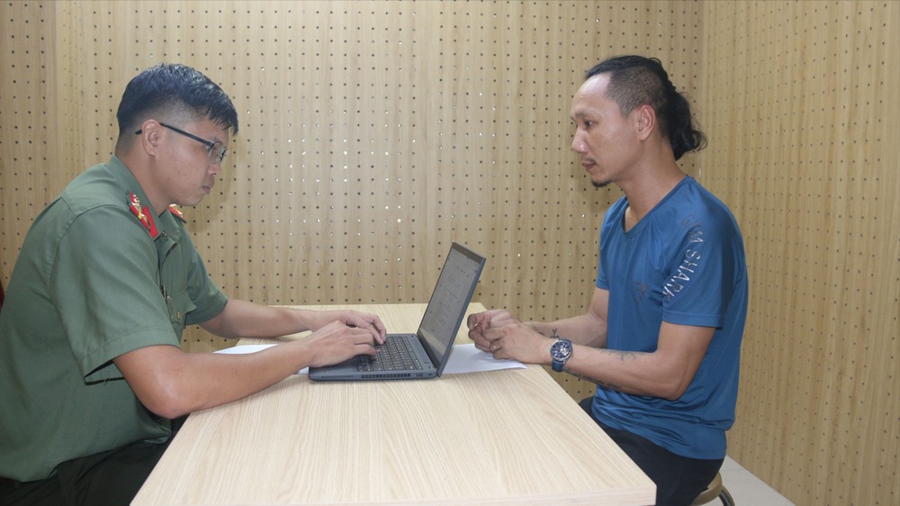 申文晋在职能机关接受调查。图：公安机关