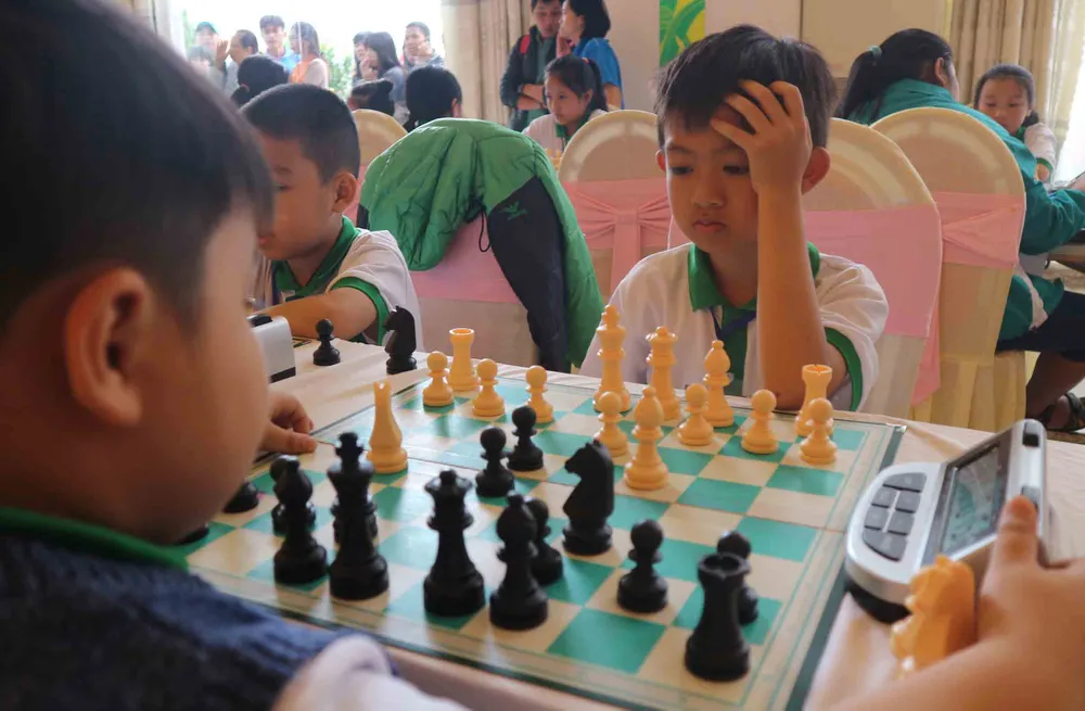 Hơn 900 VĐV dự giải vô địch cờ vua trẻ toàn quốc năm 2017 ảnh 5