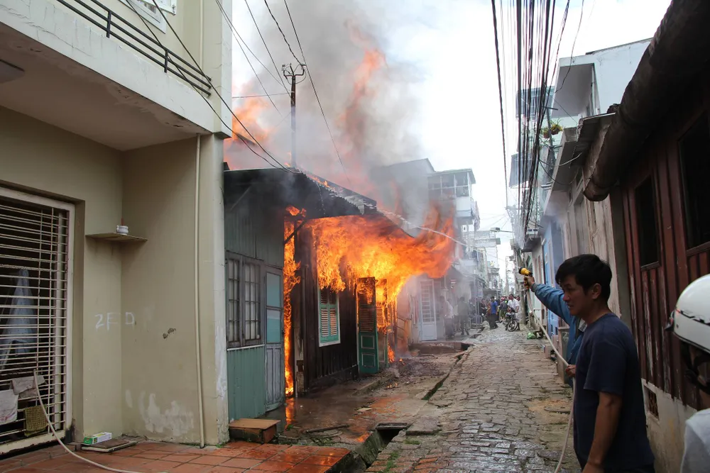 Cháy nhà ở trung tâm Đà Lạt, cụ ông 92 tuổi thiệt mạng ảnh 1