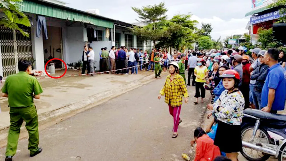 VIDEO: Giết người tình, xì bình gas cố thủ dọa nổ cả khu vực ảnh 3