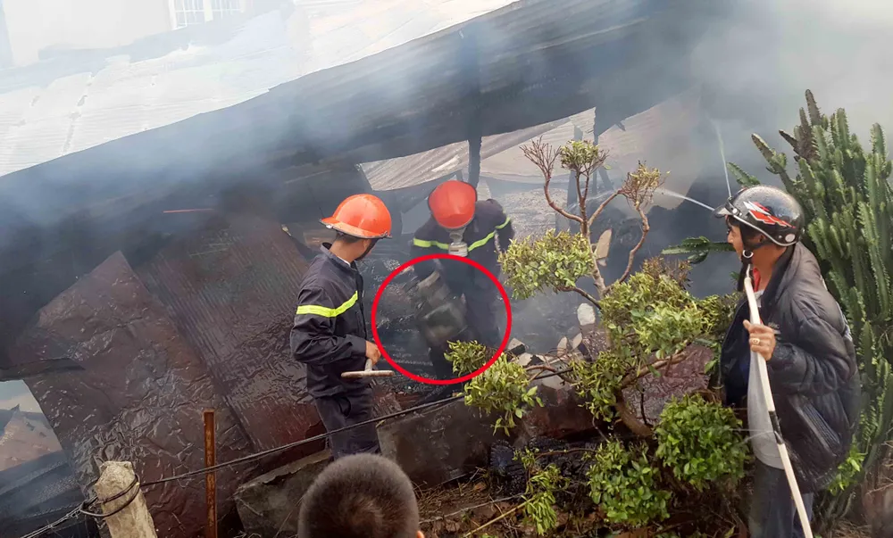 Hỏa hoạn thiêu rụi một căn nhà ở Đà Lạt ảnh 3