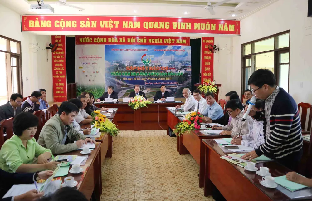 Tuần văn hóa Trà, Tơ lụa sẽ diễn ra từ ngày 23 đến 27-12-2017 ảnh 4