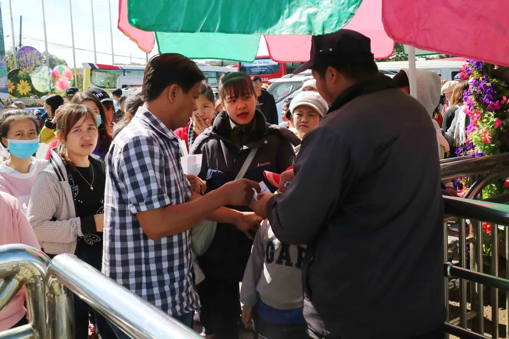 Du khách tấp nập về Đà Lạt nghỉ Tết Dương lịch ảnh 3