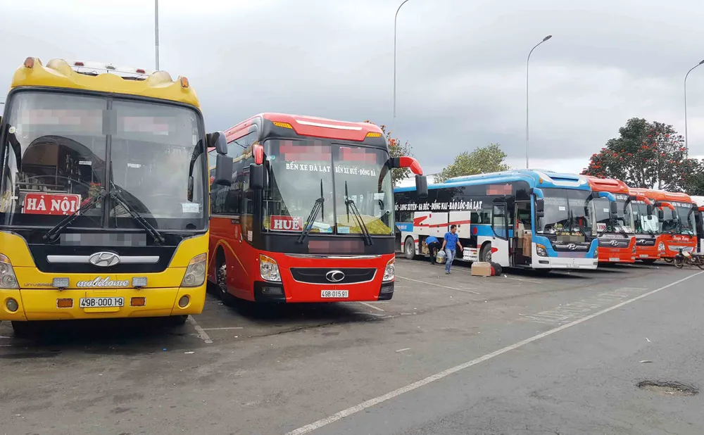 Lâm Đồng tăng giá vé xe tết tối đa 60% ảnh 1