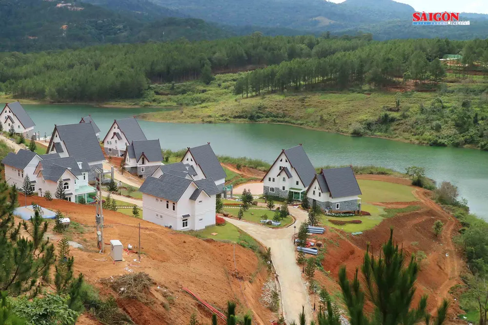 Khu nghỉ dưỡng cao cấp tại Đà Lạt tự ý san ủi 3ha đất trái phép ảnh 1