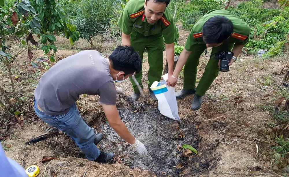VIDEO: Bắt khẩn cấp đối tượng giết chủ nợ chôn xác phi tang ảnh 4
