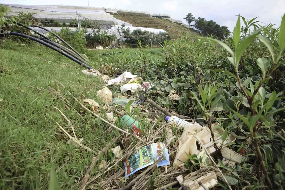 Rác thải bủa vây hồ Than Thở - Đà Lạt ảnh 5