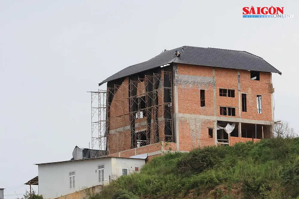 Đình chỉ xây dựng biệt thự không phép ở Đà Lạt ảnh 1