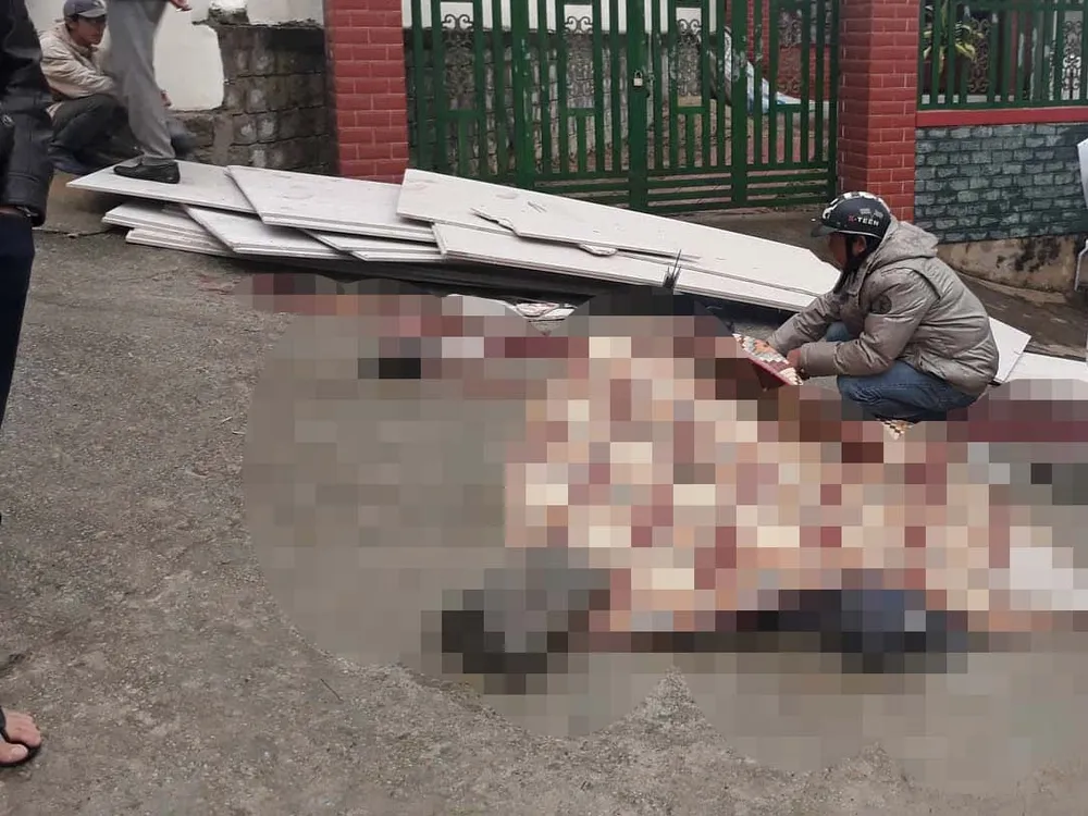 Hai người bị đè tử vong khi bốc dỡ vật liệu xây dựng ảnh 2