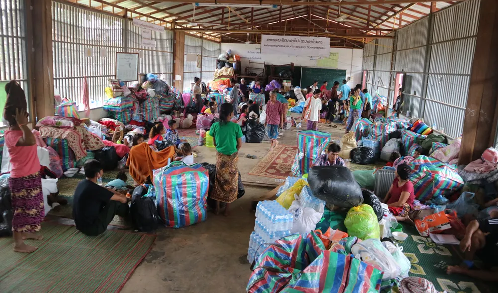 Lực lượng cứu hộ quốc tế đổ về Lào cứu trợ sau vụ vỡ đập thủy điện ảnh 10