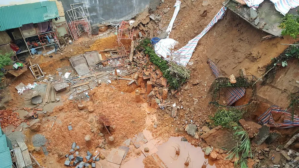 Xây dựng ảnh hưởng nhà hàng xóm bị đề xuất phạt hơn 32 triệu đồng ảnh 1