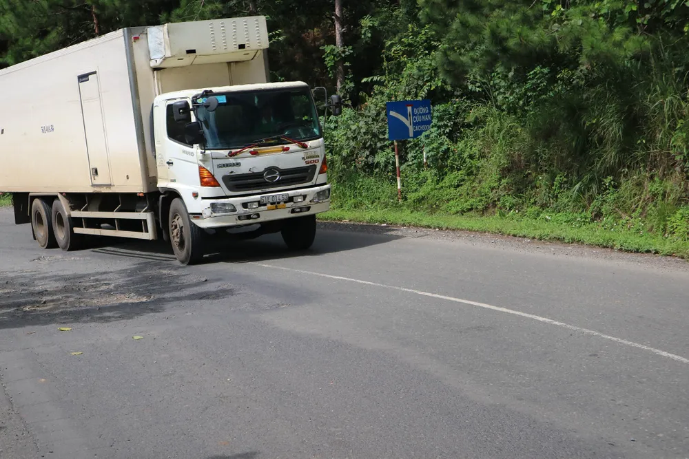 Đèo Mimosa - Đà Lạt xuống cấp nặng ảnh 9