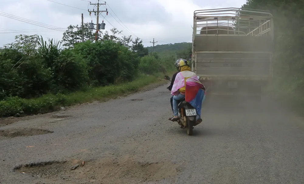 Đèo Mimosa - Đà Lạt xuống cấp nặng ảnh 10