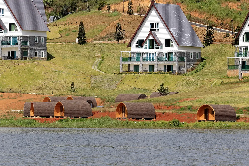 Kiểm tra, xử lý trật tự xây dựng tại hồ Tuyền Lâm sau khi báo chí phản ánh ảnh 1