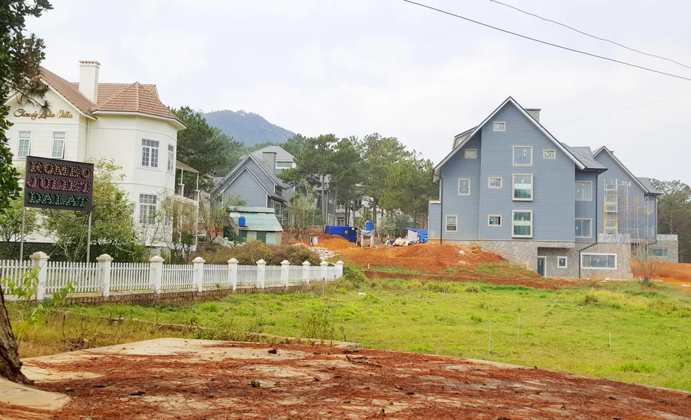 Dự án nghỉ dưỡng cao cấp phá rừng trái phép ở hồ Tuyền Lâm ảnh 1