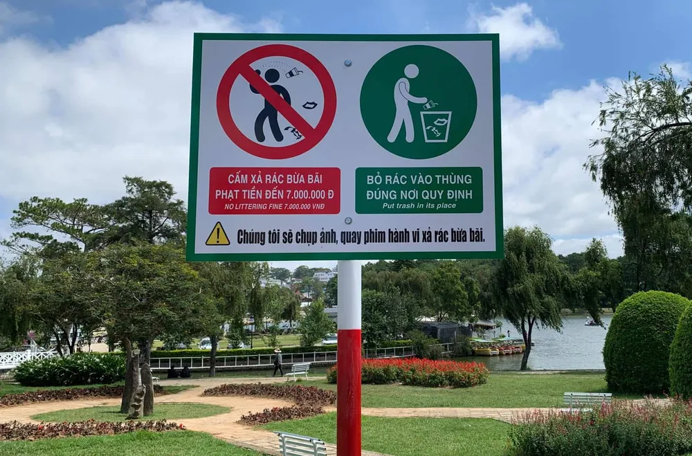 Xử lý người đổ 20 túi rác thẳng xuống suối Cam Ly – Đà Lạt ảnh 3