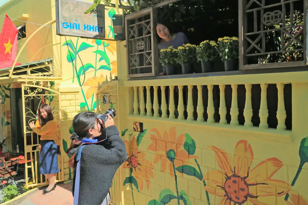 Phố nghệ thuật dốc nhà Làng – Đà Lạt thu hút du khách ảnh 9