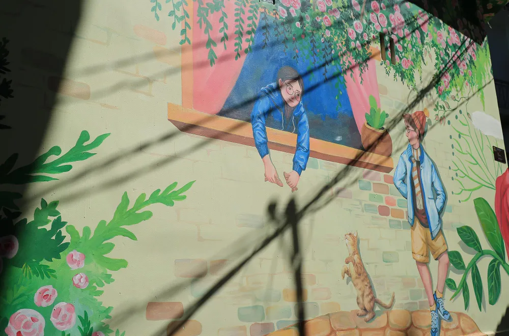 Phố nghệ thuật dốc nhà Làng – Đà Lạt thu hút du khách ảnh 2