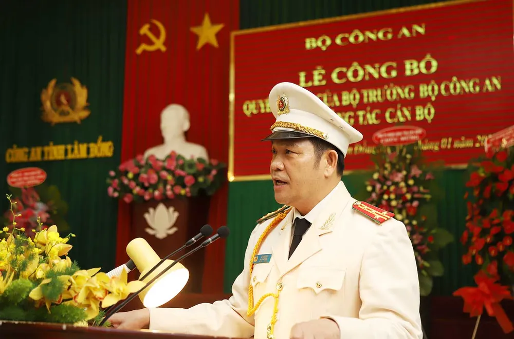 Công an Lâm Đồng có tân giám đốc  ảnh 3