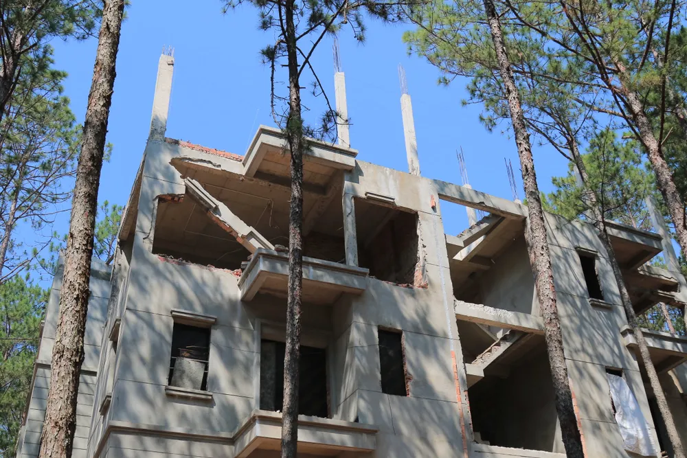 Tháo dỡ công trình xây dựng không phép trong khu nghỉ dưỡng ở hồ Tuyền Lâm – Đà Lạt ảnh 3