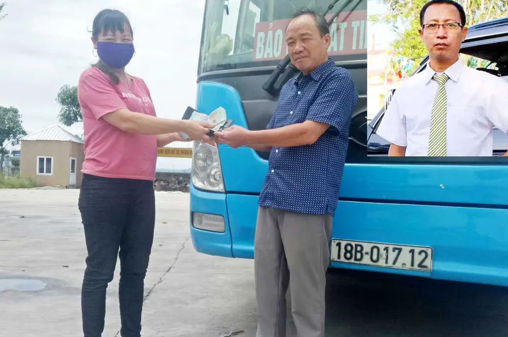 Thầy giáo nhặt được 42 triệu đồng trả lại cho người đánh rơi ảnh 1