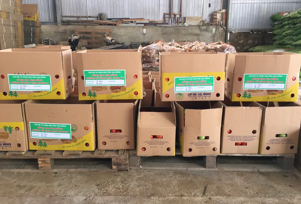 Nhiều địa phương hỗ trợ hàng hóa cho TPHCM ảnh 5