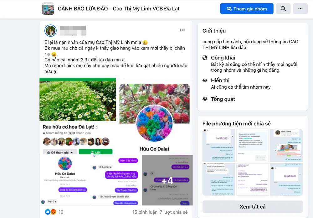 Hàng trăm người bị lừa mua "rau hữu cơ Đà Lạt" qua mạng giữa mùa dịch ảnh 2