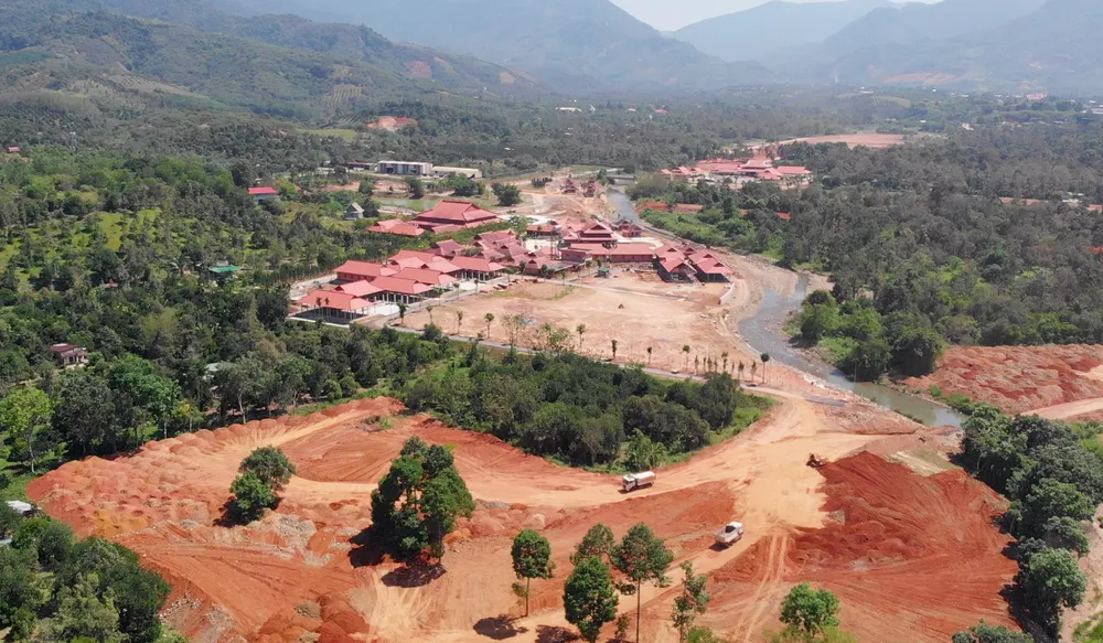 Dự án Đại Tùng Lâm Hoa Sen xây không phép các công trình hơn 30.000m2 ảnh 1