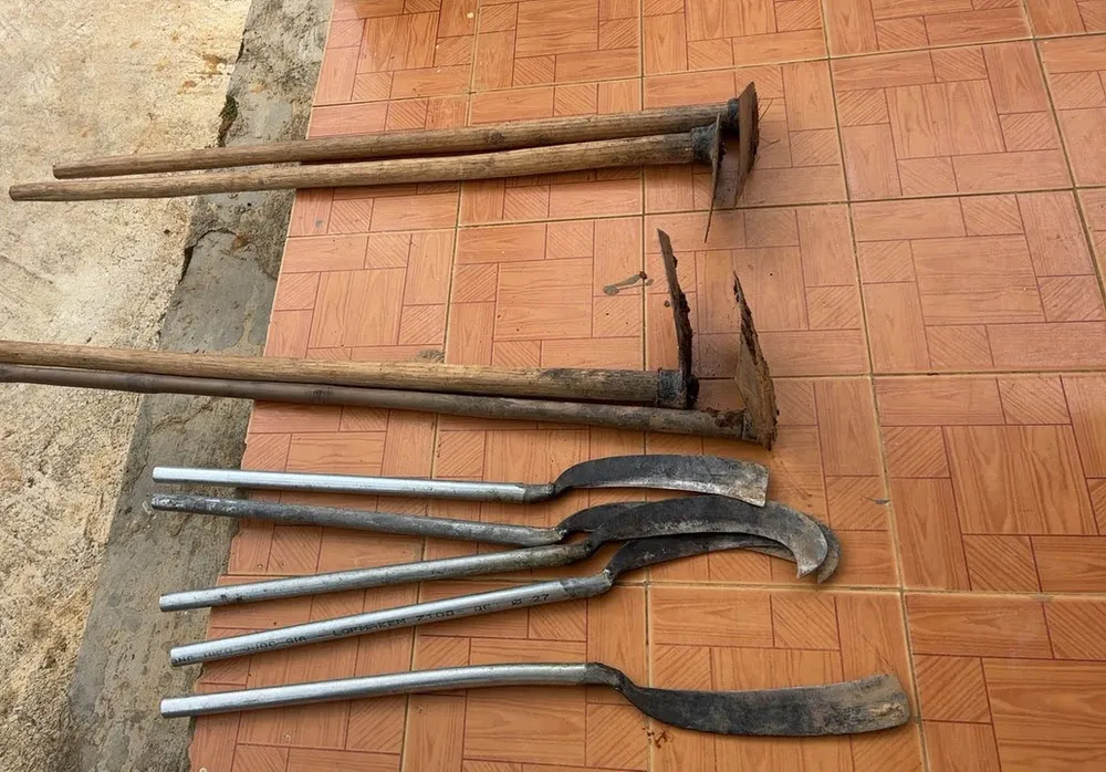 Bắt quả tang nhóm người san gạt, lấn chiếm đất rừng ở Đà Lạt ảnh 2