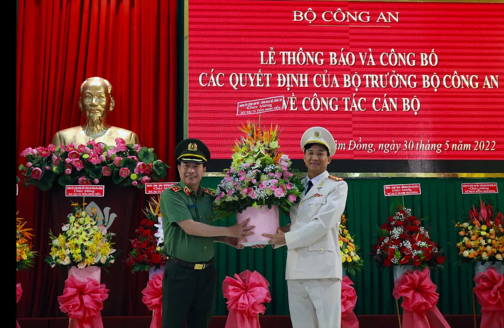 Công an Lâm Đồng có tân giám đốc ảnh 1