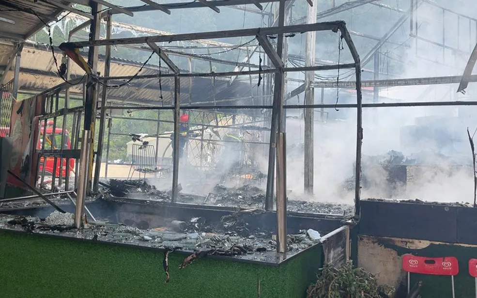 Cháy điểm du lịch nổi tiếng ở Đà Lạt ảnh 2