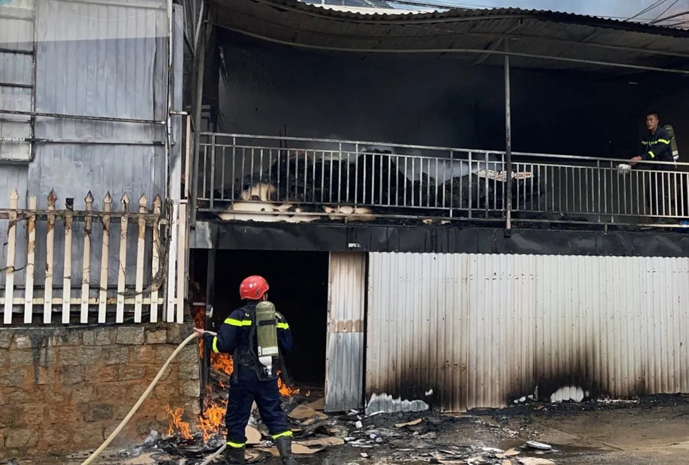 Cháy điểm du lịch nổi tiếng ở Đà Lạt ảnh 1