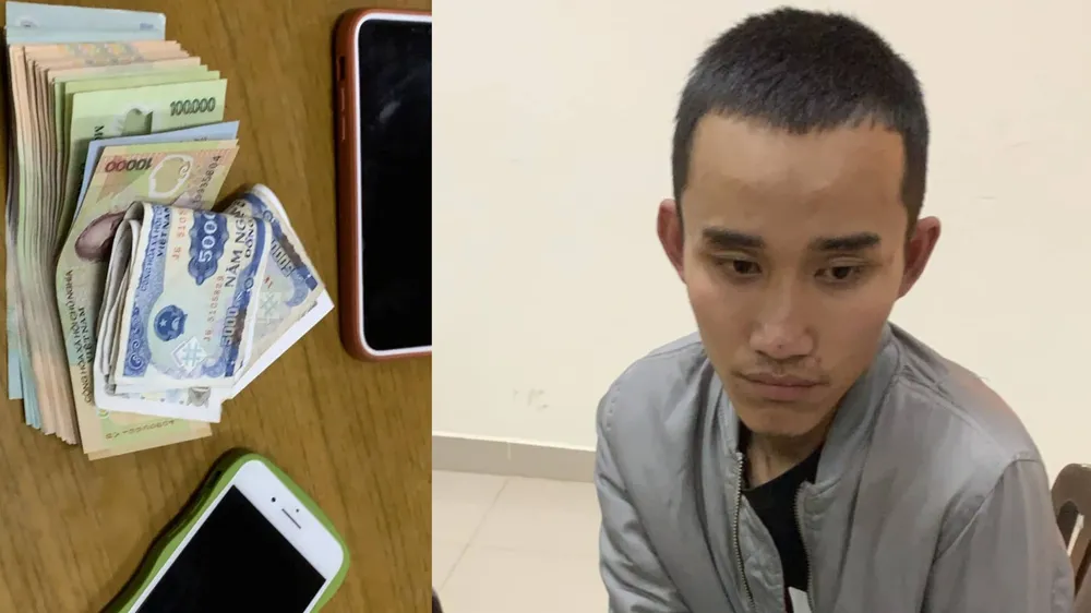 Bị bắt sau hơn 2 giờ đi giật túi xách giữa TP Đà Lạt ảnh 1