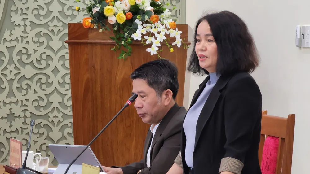 Bà Phạm Thị Thanh Thúy, Phó Chủ tịch UBND huyện Đức Trọng. Ảnh: ĐOÀN KIÊN