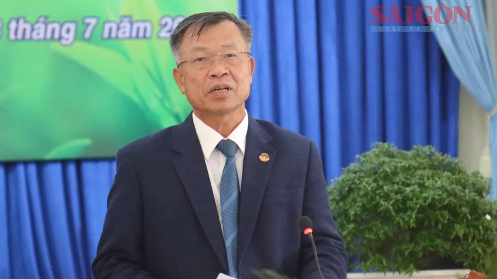 Ông Nguyễn Quốc Bắc khi còn đương chức. Ảnh: ĐOÀN KIÊN