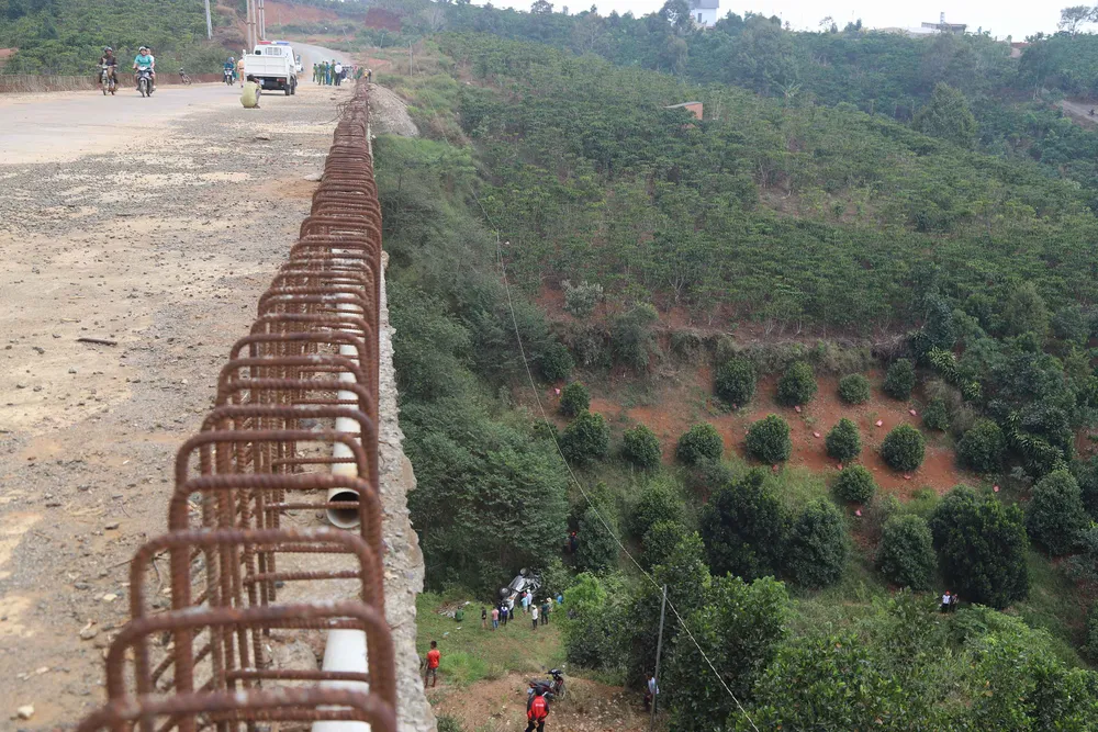 Hiện trường vụ tai nạn