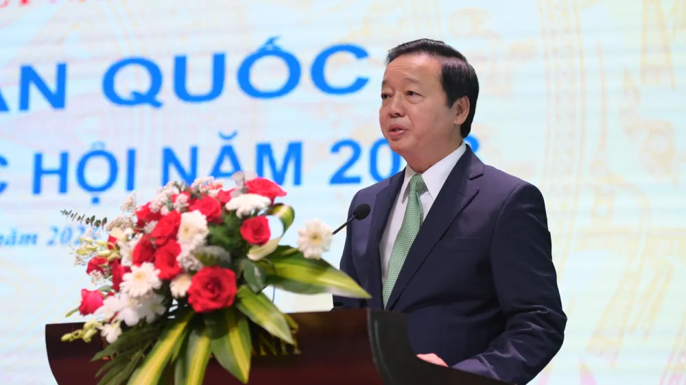 Phó Thủ tướng Trần Hồng Hà phát biểu tại hội nghị