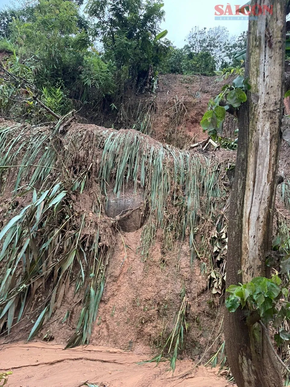Những ngày qua trên địa bàn TP Đà Lạt có lượng mưa lớn, gây sạt lở nhiều khu vực