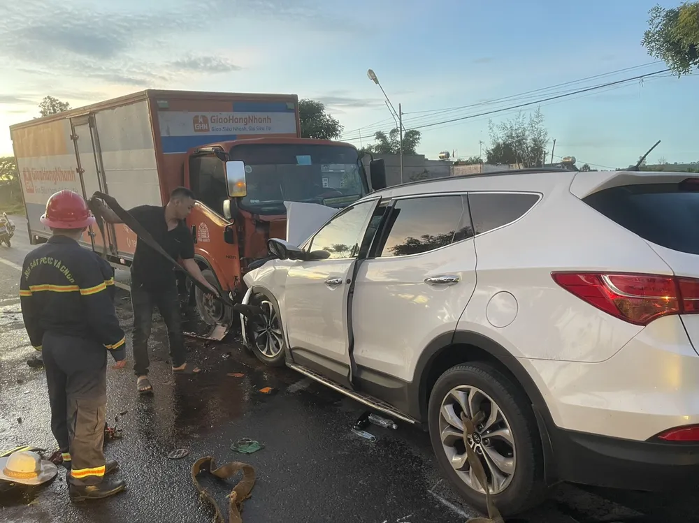 Hiện trường vụ tai nạn