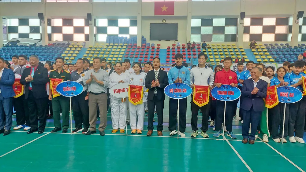 Giải có sự tham gia của các VĐV 26 tỉnh, thành, ngành trong cả nước