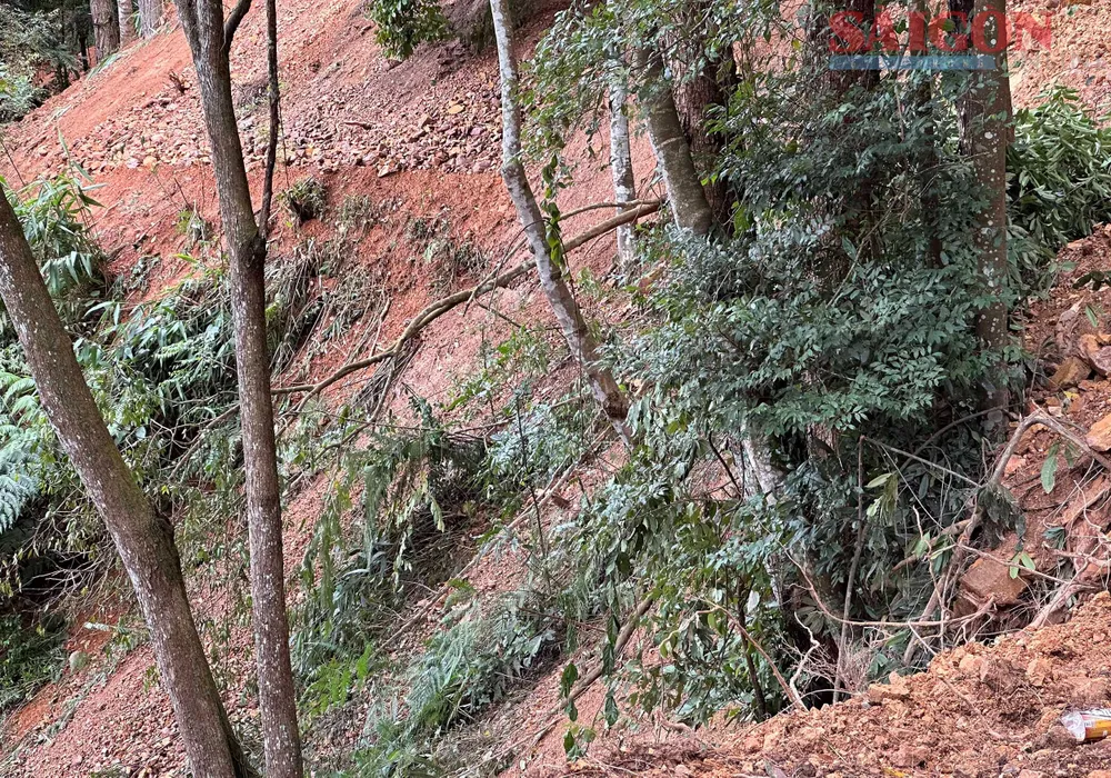 Lãnh đạo tỉnh Lâm Đồng yêu cầu nhà đầu tư hoàn nguyên hiện trạng ban đầu tại khu vực bị tác động. Ảnh: ĐOÀN KIÊN Lãnh đạo tỉnh Lâm Đồng yêu cầu nhà đầu tư hoàn nguyên hiện trạng ban đầu tại khu vực bị tác động. Ảnh: ĐOÀN KIÊN