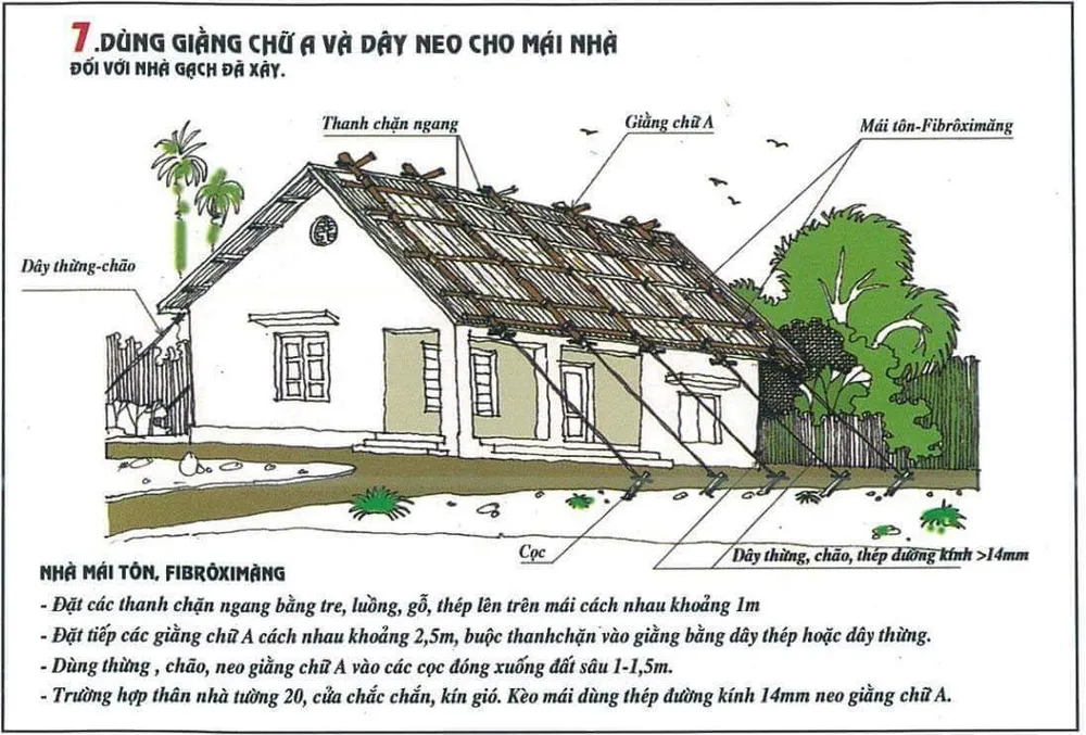 12 cách cứu nhà cửa ở Nam bộ khỏi bay theo bão Tembin ảnh 7