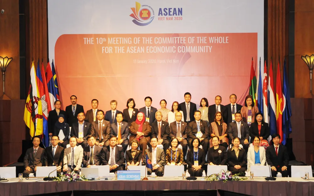 Các thành viên tham dự hội nghị quan trọng này. Ảnh do Bộ Công thương cung cấp