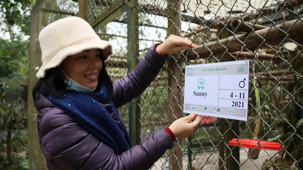 Nhiều người tham gia chương trình “Hành trình hồi sinh”, bảo trợ các loài thú hiếm tại Cúc Phương ảnh 5