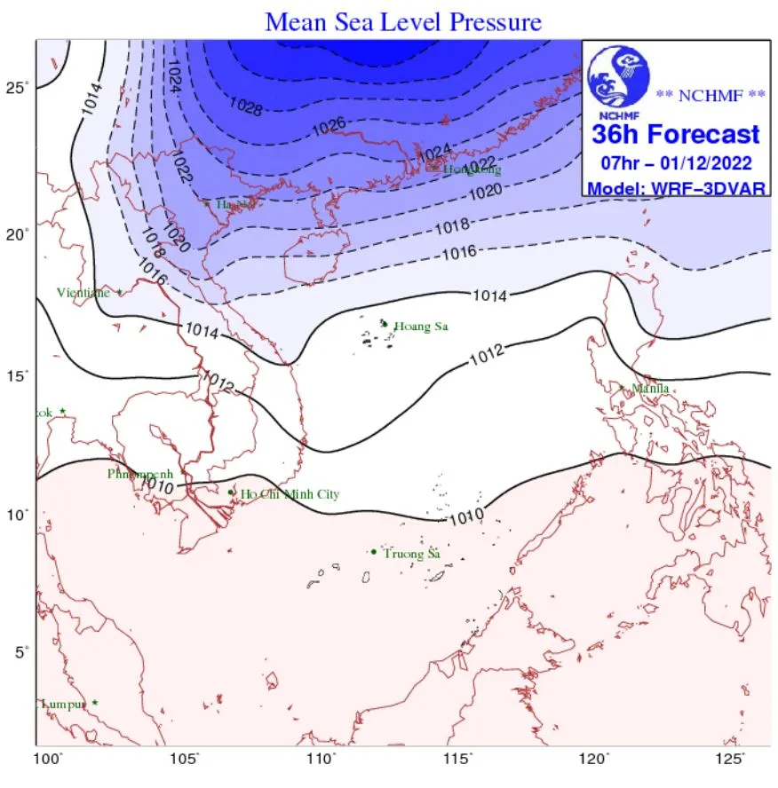 Miền núi phía Bắc có thể xảy ra băng giá ảnh 1